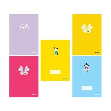 Mopak A5 80 Yaprak Dikişli Çizgili Defter
