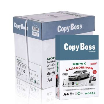 Mopak Copy Boss A4 80 GR 5x500 Yaprak Fotokopi Kağıdı