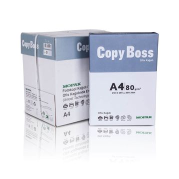 Mopak Copy Boss A4 80 GR 5x500 Yaprak Fotokopi Kağıdı