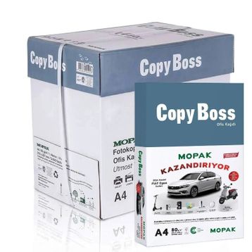 Mopak Copy Boss A4 80 GR 5x500 Yaprak Fotokopi Kağıdı