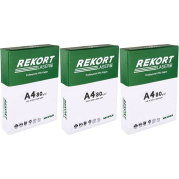 Mopak Rekort A4 80 gr 1500 Sayfa Fotokopi Kağıdı