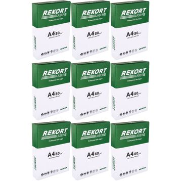 Mopak Rekort A4 80 gr 4500 Sayfa Fotokopi Kağıdı