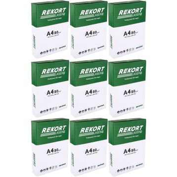 Mopak Rekort A4 80 gr 4500 Sayfa Fotokopi Kağıdı