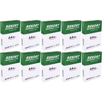 Mopak Rekort A4 80 gr 5000 Sayfa Fotokopi Kağıdı