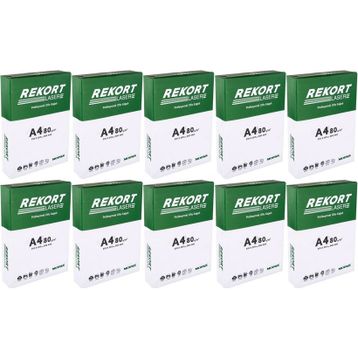 Mopak Rekort A4 80 gr 5000 Sayfa Fotokopi Kağıdı