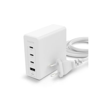 Mophie 409909309 Speedport Gan 120 W 3xUSB-C & USB-A Güç Adaptörü