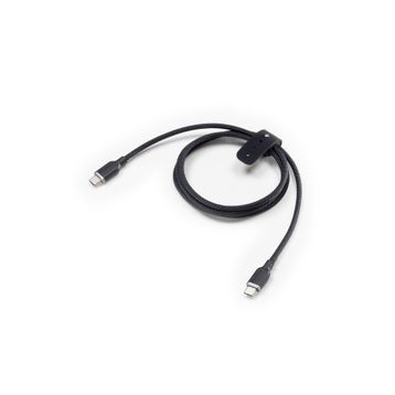 Mophie 409912825 Charge Stream 60 W USB-C to USB-C Siyah 1 m Güç Kablosu