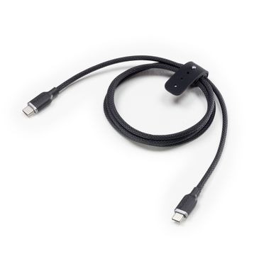 Mophie 409912825 Charge Stream 60 W USB-C to USB-C Siyah 1 m Güç Kablosu
