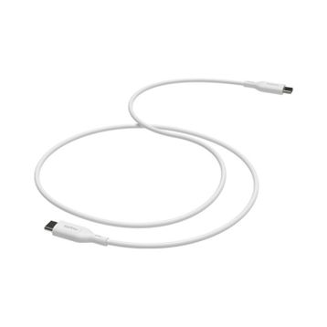 Mophie 409913177 Essentials 60W USB-C to USB-C Beyaz 1 m Güç Kablosu