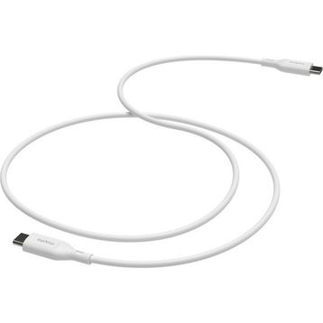 Mophie 409913177 Essentials 60W USB-C to USB-C Beyaz 1 m Güç Kablosu