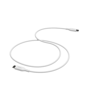 Mophie 409913177 Essentials 60W USB-C to USB-C Beyaz 1 m Güç Kablosu