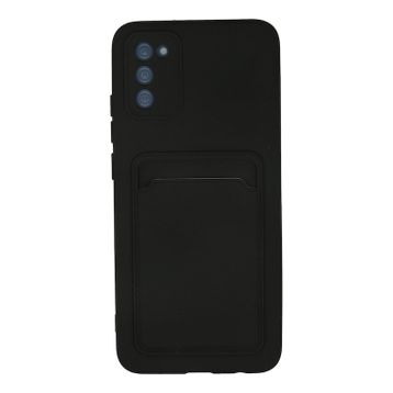 Mor Aksesuar Samsung Galaxy A02S Kelvin Kartvizitli Şık Silikon Kılıf