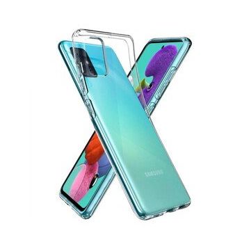 Mor Aksesuar Samsung Galaxy A02s Lüx Şeffaf Silikon Kılıf