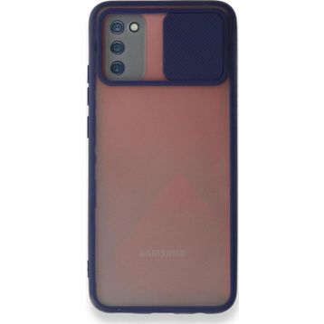 Mor Aksesuar Samsung Galaxy A02s Palm Kamera Koruma Kapaklı Silikon Kılıf