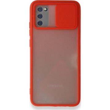 Mor Aksesuar Samsung Galaxy A02s Palm Kamera Koruma Kapaklı Silikon Kılıf