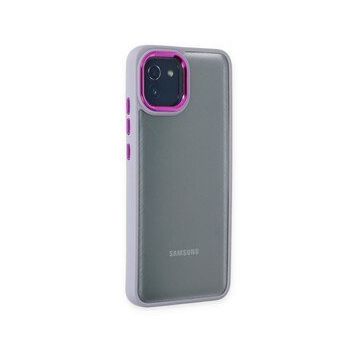 Mor Aksesuar Samsung Galaxy A03 Dora Kapak Lila Kılıf
