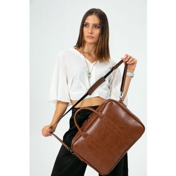 Morca Macbook 15.6-16-15.6 inç Taba Unisex Organizer Evrak Laptop Çantası