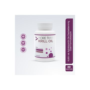 More Than Krill Oil 30 Kapsül Balık Yağı