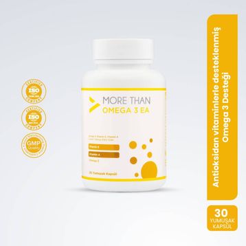 More Than Omega 3 EA 30 Kapsül Balık Yağı