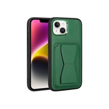 More TR Apple iPhone 14 Kartlıklı Standlı ​Pu Deri Zore Memo Telefon Kılıfı