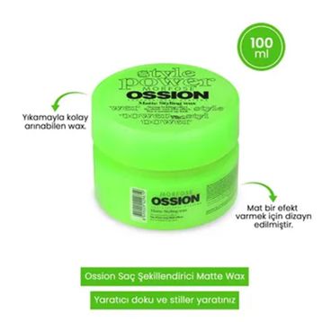 Morfose 1000 ml Ossion Matte Styling Mat Wax