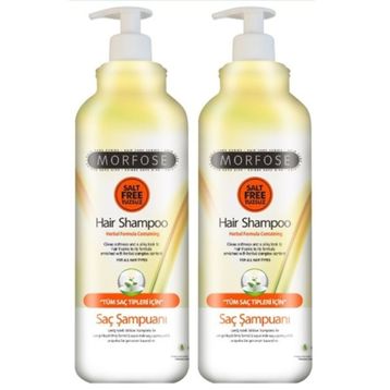 Morfose 2x1000 ml Tuzsuz Şampuan