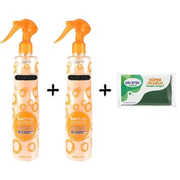 Morfose 2x400 ml Turuncu Argan Fön Suyu