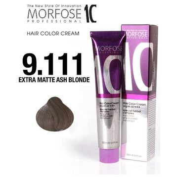 Morfose 9.111 Ekstra Mat Küllü Sarı 100 ml Saç Boyası