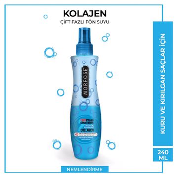 Morfose Collagen Fön Suyu 240 ml Mavi Sıvı Saç Kremi