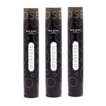 Morfose Extra Strong 3x400 ml Saç Spreyi