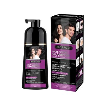Morfose Hızlı Beyaz Kapatıcı 420 ml Siyah Şampuan