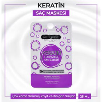 Morfose Keratin Seyahat Boy 25 ml Saç Maskesi