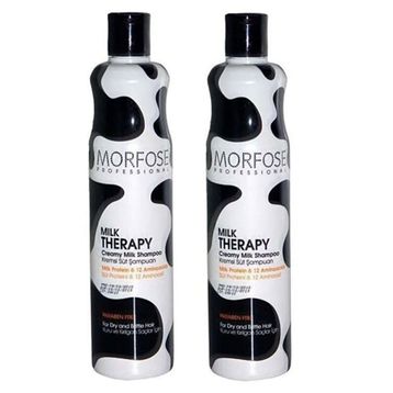 Morfose Milk Shake Therapy Shake İt Milkshake 400ml 2'li Şampuan
