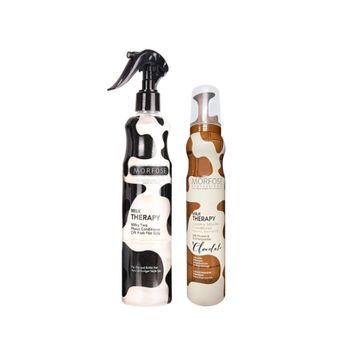 Morfose Milk Therapy Chocolate 200 ml Saç Köpüğü + Çift Fazlı 400 ml Fön Suyu