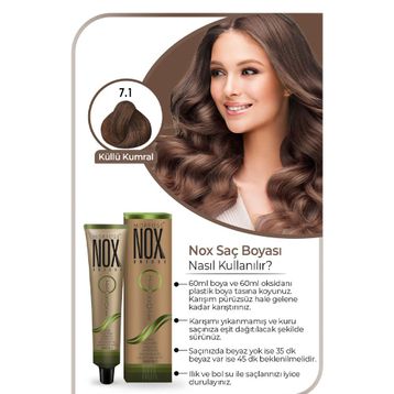 Morfose Nox 7.1 Küllü Kumral Saç Boyası