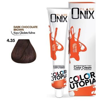 Morfose Onix 4.35 Koyu Çikolata Kahve 60 ml Tüp Saç Boyası