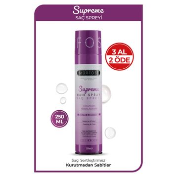 Morfose Supreme 250 ml Saç Spreyi