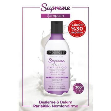 Morfose Supreme Vegan 300 ml Kolajen İçeren Dökülme Karşıtı Saç Toniği