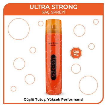Morfose Ultra Strong 300 ml Saç Spreyi