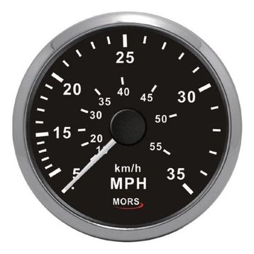 Mors 35mph Siyah Sürat Göstergesi