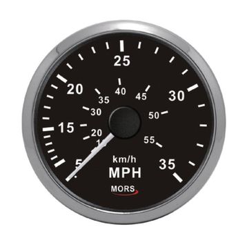 Mors 35mph Siyah Sürat Göstergesi