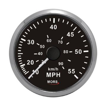 Mors 55mph Siyah Sürat Göstergesi