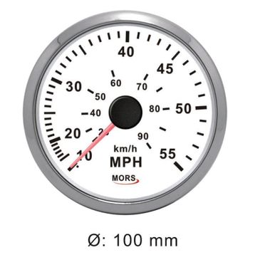 Mors 55mph Siyah Sürat Göstergesi