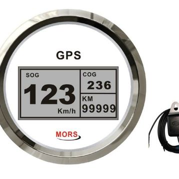 Mors 55mph Siyah Sürat Göstergesi