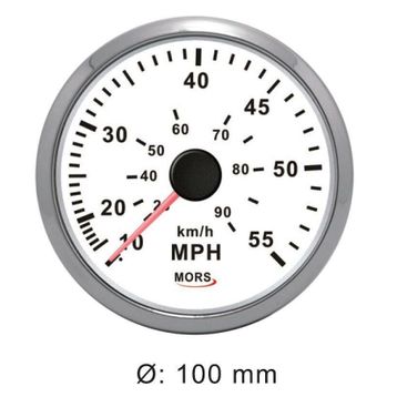 Mors 55mph Siyah Sürat Göstergesi