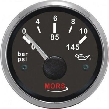 Mors Siyah 10bar Yağ Göstergesi
