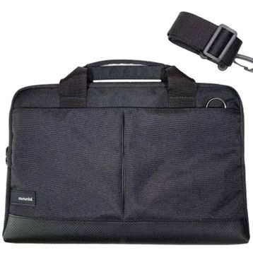 Moserini Air Polo Siyah 13 inç Taban Korumalı Omuz Askılı Laptop Çantası