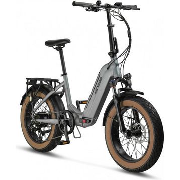 Mosso Hydra 20 Jant 7 Vites Mat Antrasit Elektrikli Katlanır Bisiklet