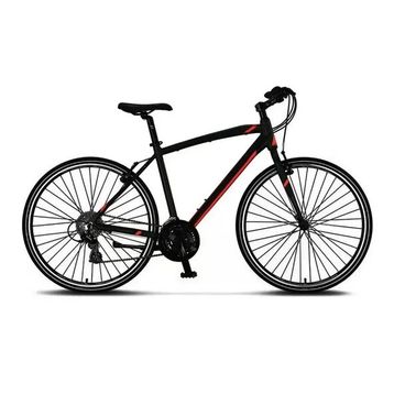 Mosso Legarda 2321 MSM-V 460H V 28 Jant 21 Vites Siyah Kırmızı Erkek Şehir Bisikleti