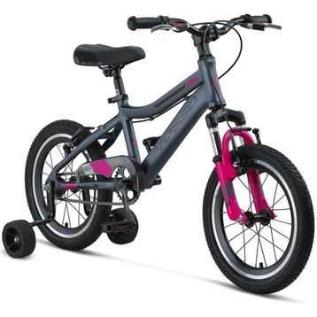 Mosso Wildfire L-16-V 255H V 16 Jant Antrasit Pembe Kız Çocuk Bisikleti